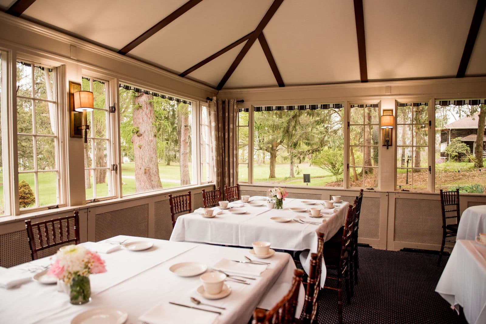 Terrace Room windows