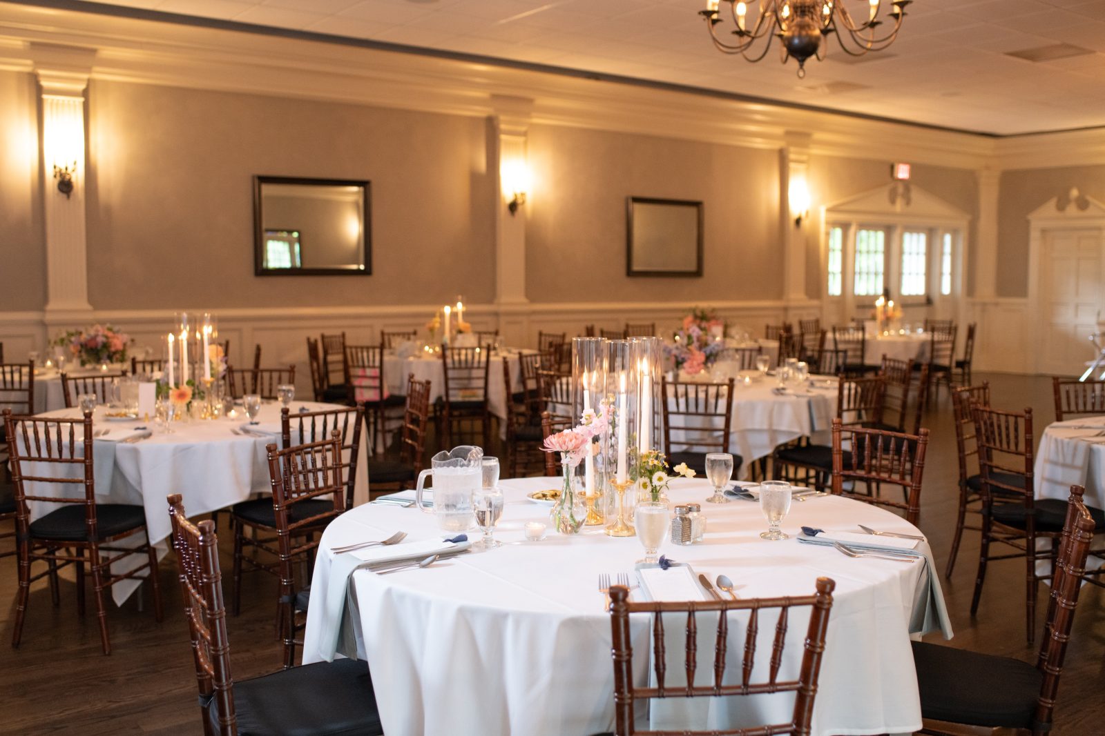 Outdoor wedding at The Grove, Springside Inn
